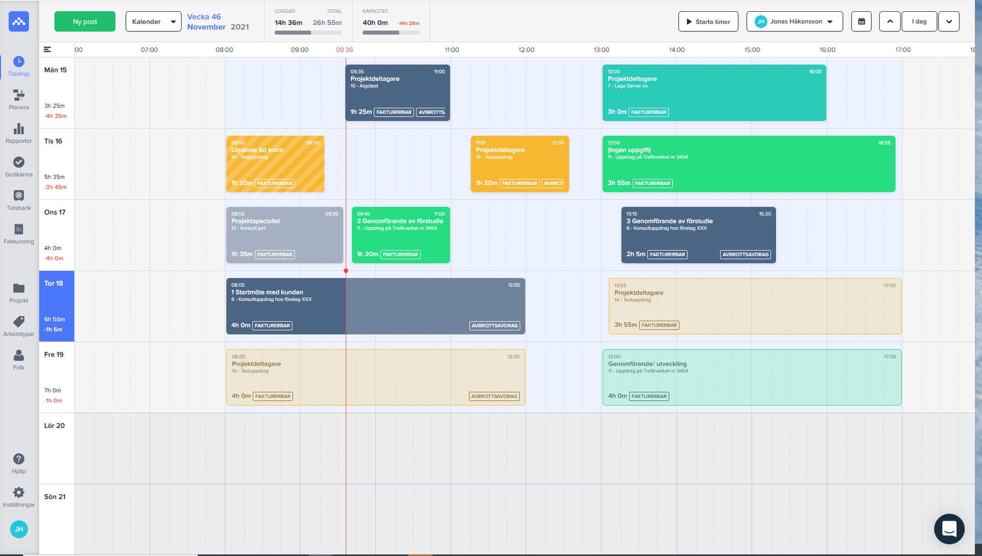 24sevenoffice - busy - calendar