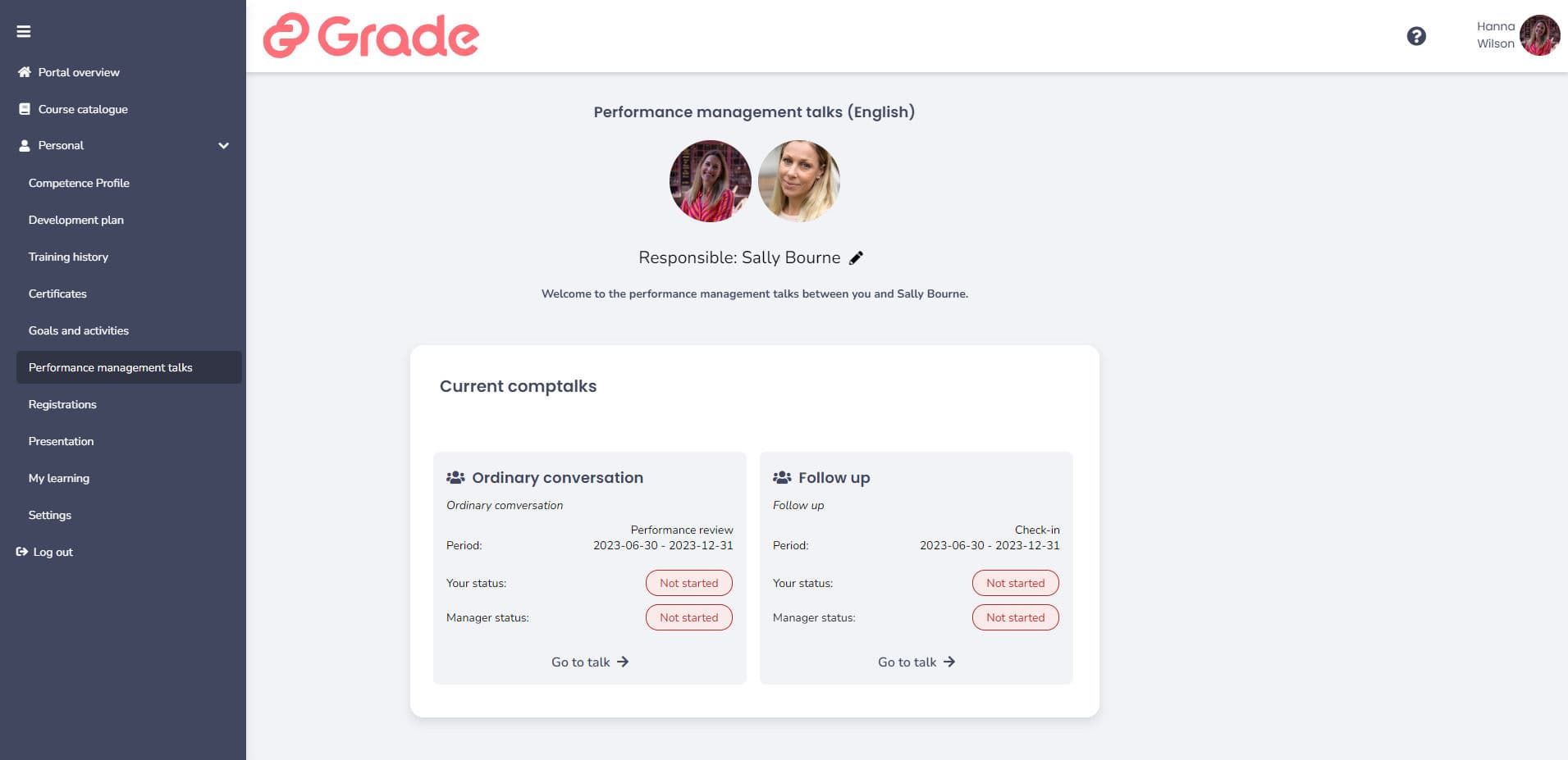 Grade Learning skärmdump 30