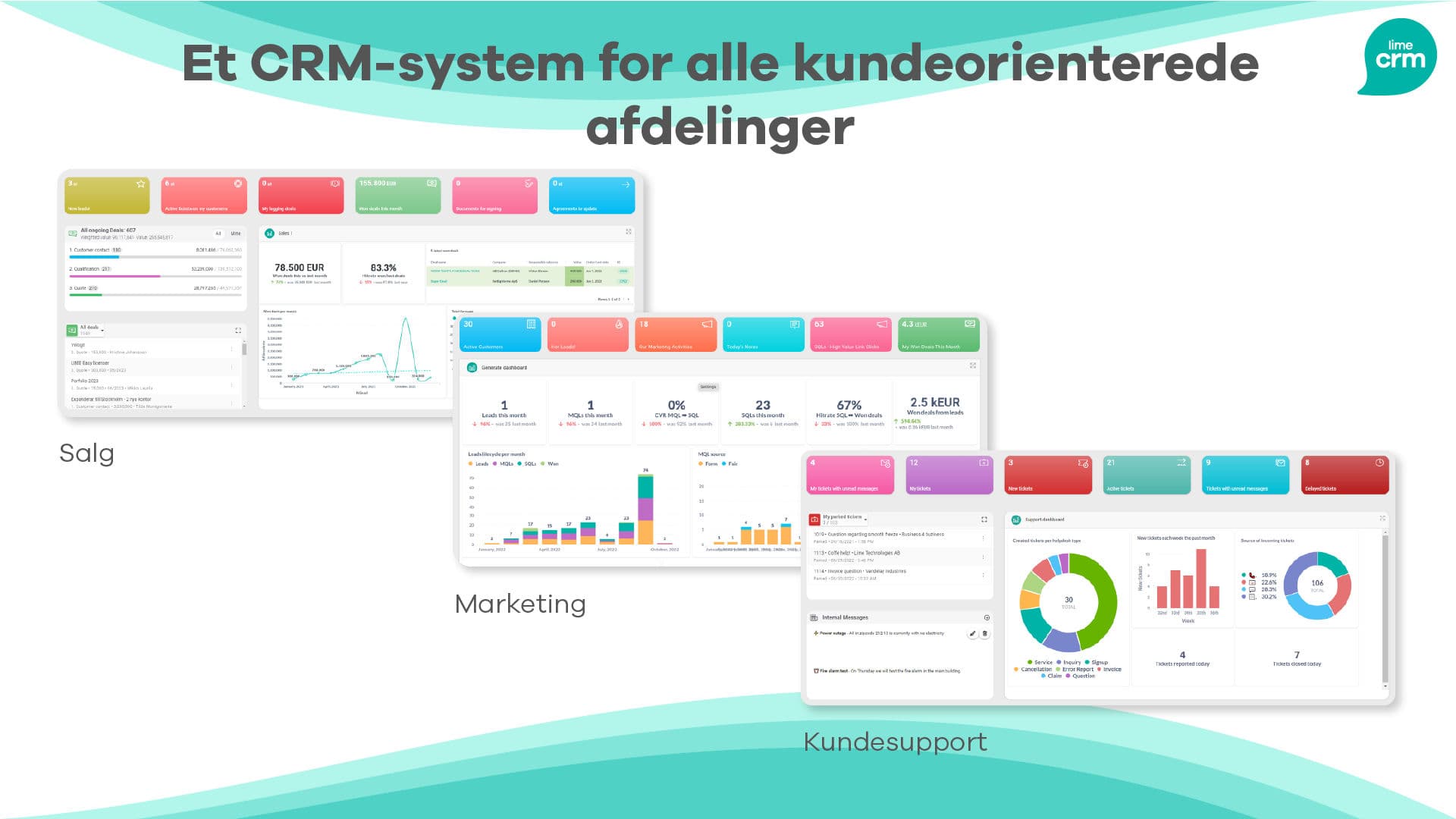 Lime CRM skärmdump 8