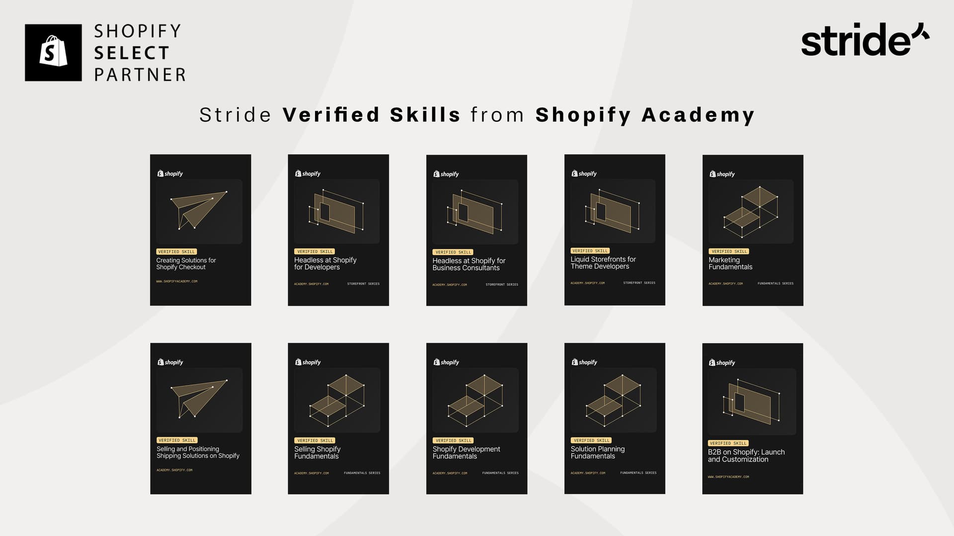 Verified skills