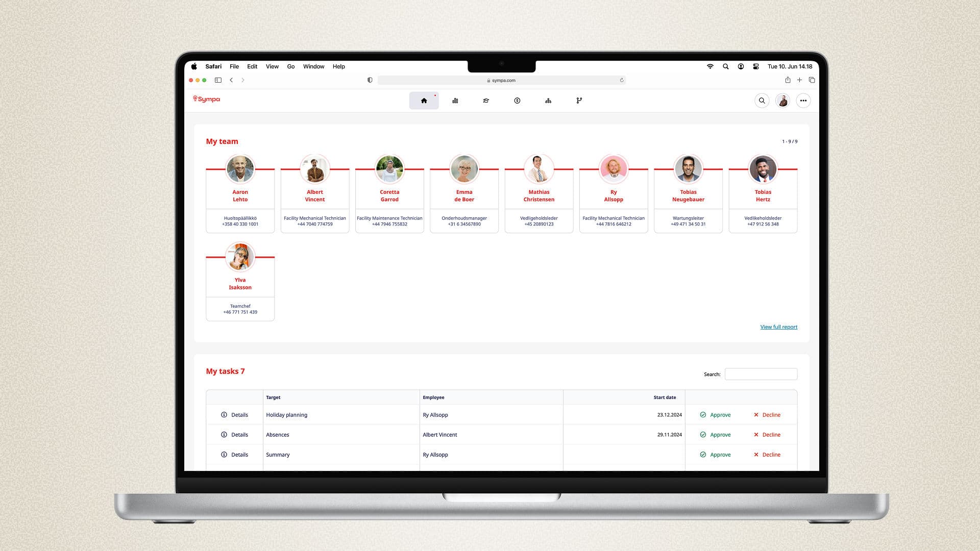 Core-HR-version10.11